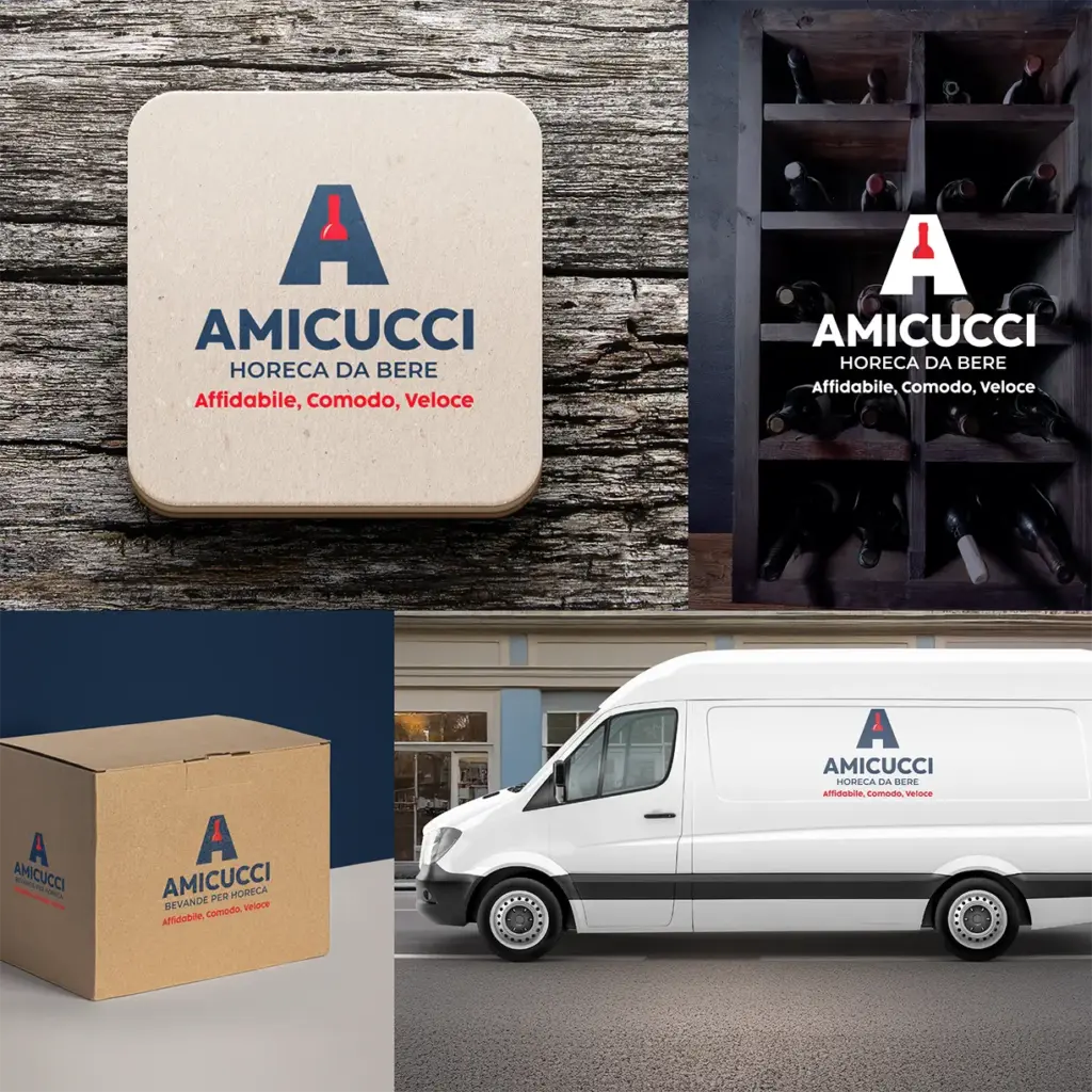 Seeo portfolio: Amicucci - logo e brand identity