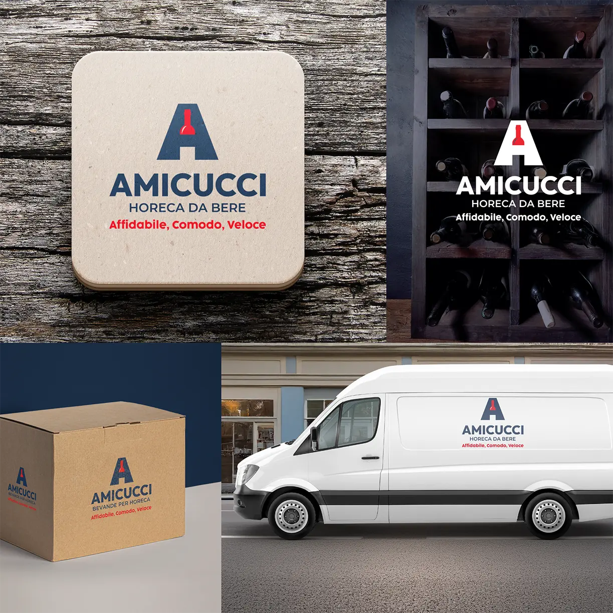 Seeo portfolio: Amicucci - logo e brand identity